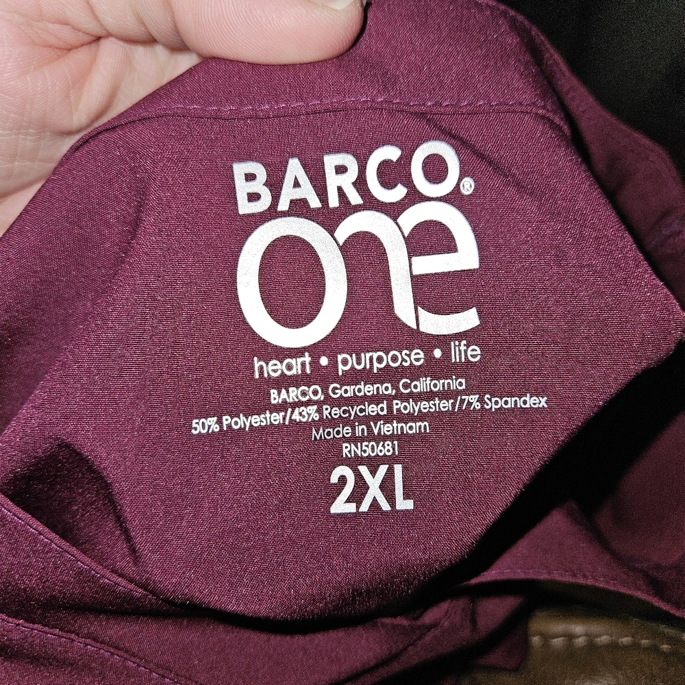 Maroon Scrubs - Picture 3 of 3